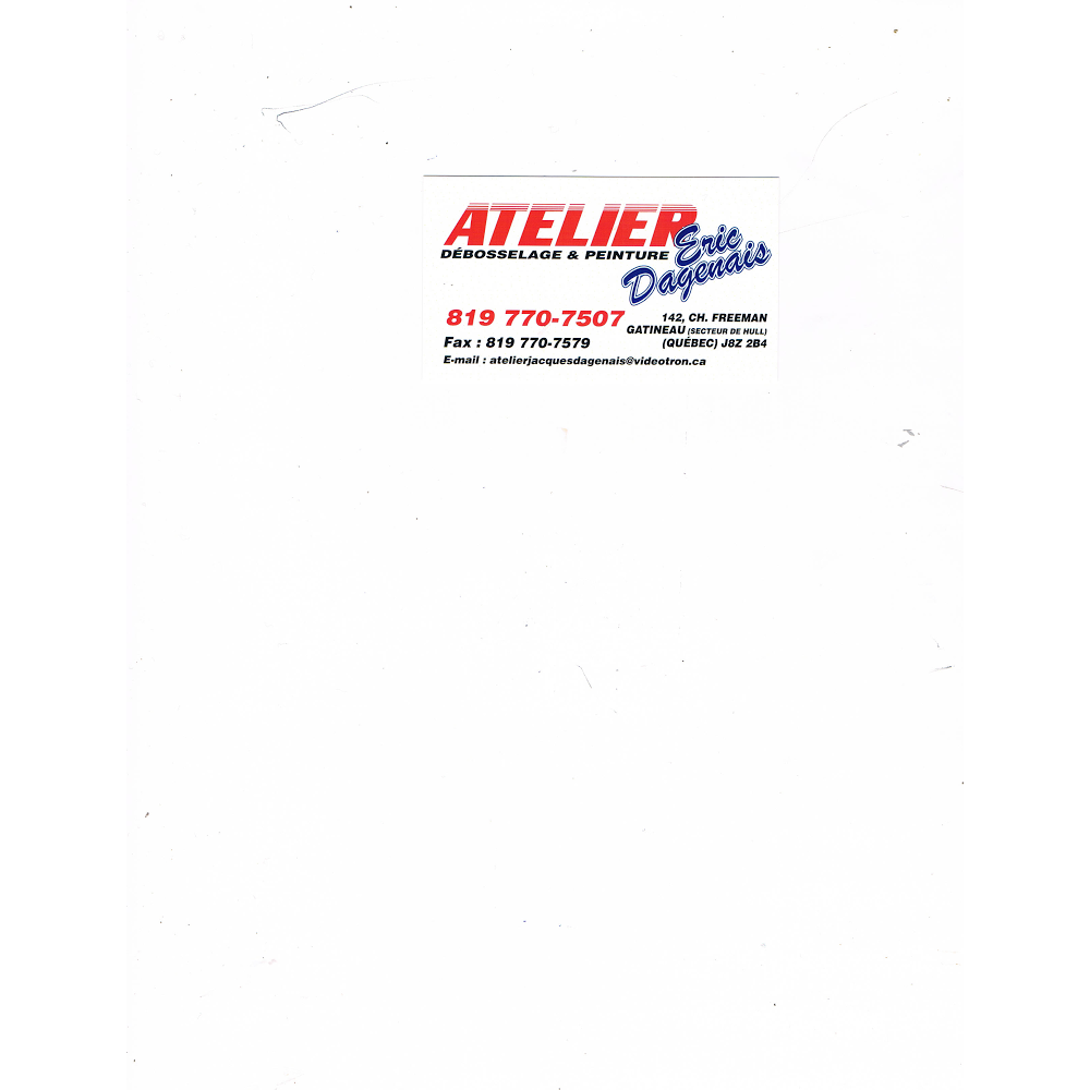 Atelier Eric Dagenais | 142 Chemin Freeman, Gatineau, QC J8Z 2B4, Canada | Phone: (819) 770-7507