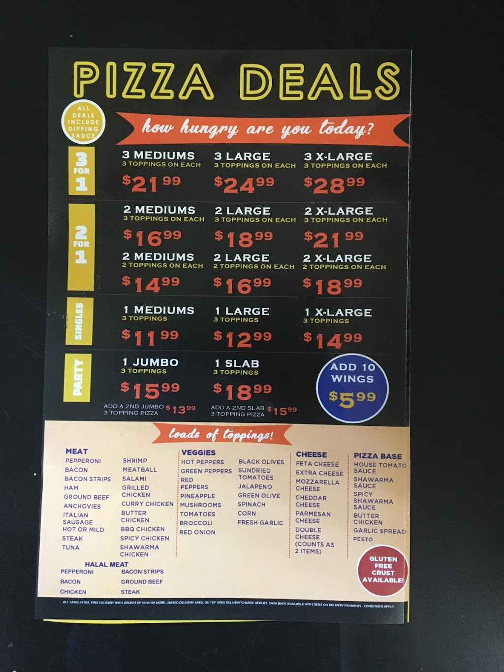 Kings Pizza | 625 Greenhill Ave, Hamilton, ON L8K 5N8, Canada | Phone: (905) 560-0777