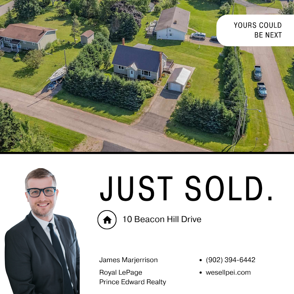 James Marjerrison PEI REALTOR | 87 John Yeo Dr, Charlottetown, PE C1E 3J3, Canada | Phone: (902) 394-6442