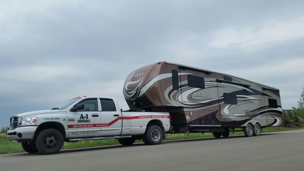 A-1 Towing Inc | 10 Wrangler Place Southeast #19, Rocky View No. 44, AB T1X 0L7, Canada | Phone: (403) 470-8697