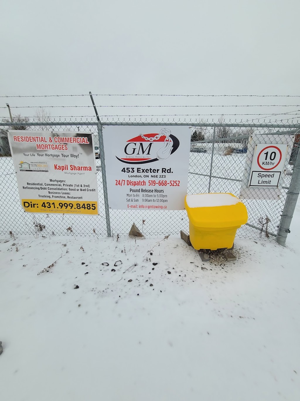 GM Towing Service | 75 Shamrock Rd, London, ON N6E 2X9, Canada | Phone: (519) 668-5252