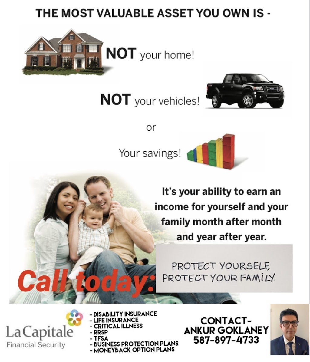 Ankur Goklaney La capitale Financial Security | Bayview Cir SW, Airdrie, AB T4B 5A7, Canada | Phone: (587) 897-4733