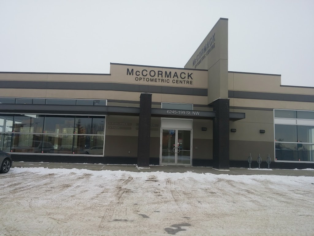 McCormack Optometric Centre | 6245 199 St NW, Edmonton, AB T5T 2P4, Canada | Phone: (780) 444-0258