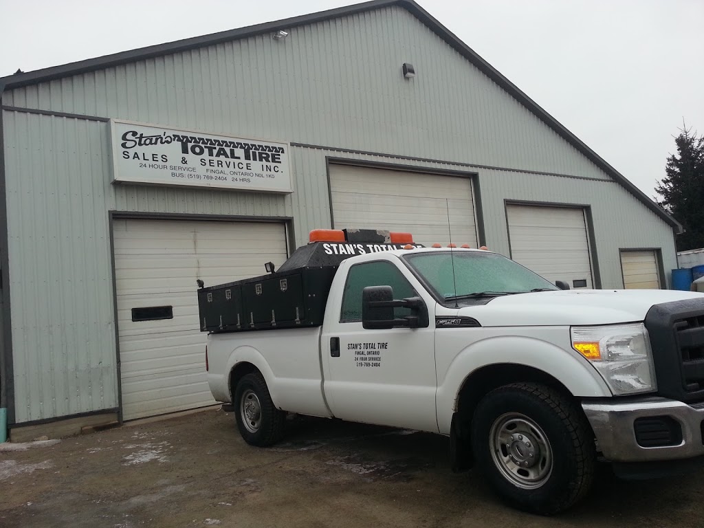 Stans Total Tire Sales & Service Inc | 7936 Union Rd, Fingal, ON N0L 1K0, Canada | Phone: (519) 769-2404