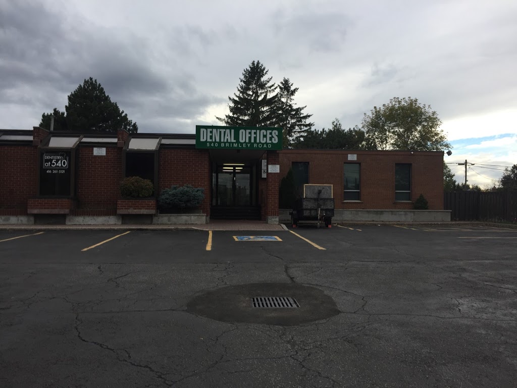 Dentistry at 540 Brimley | 540 Brimley Rd, Scarborough, ON M1J 1A8, Canada | Phone: (416) 261-5121