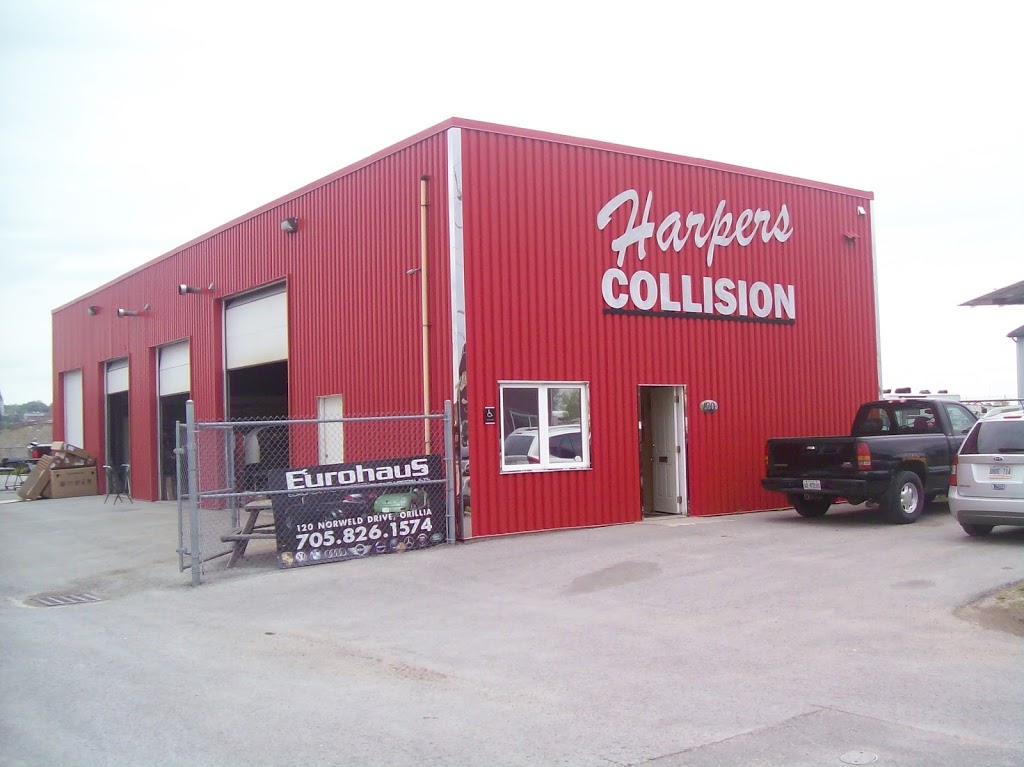 Harpers Collision | 120 Norweld Dr, Orillia, ON L3V 7W5, Canada | Phone: (705) 326-6546