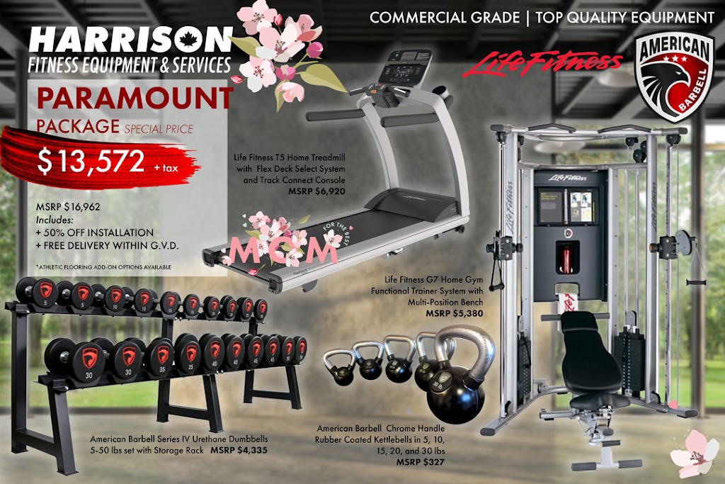 Harrison Fitness Equipment & Services | 6741 Cariboo Rd #116, Burnaby, BC V3N 4A3, Canada | Phone: (604) 320-7249