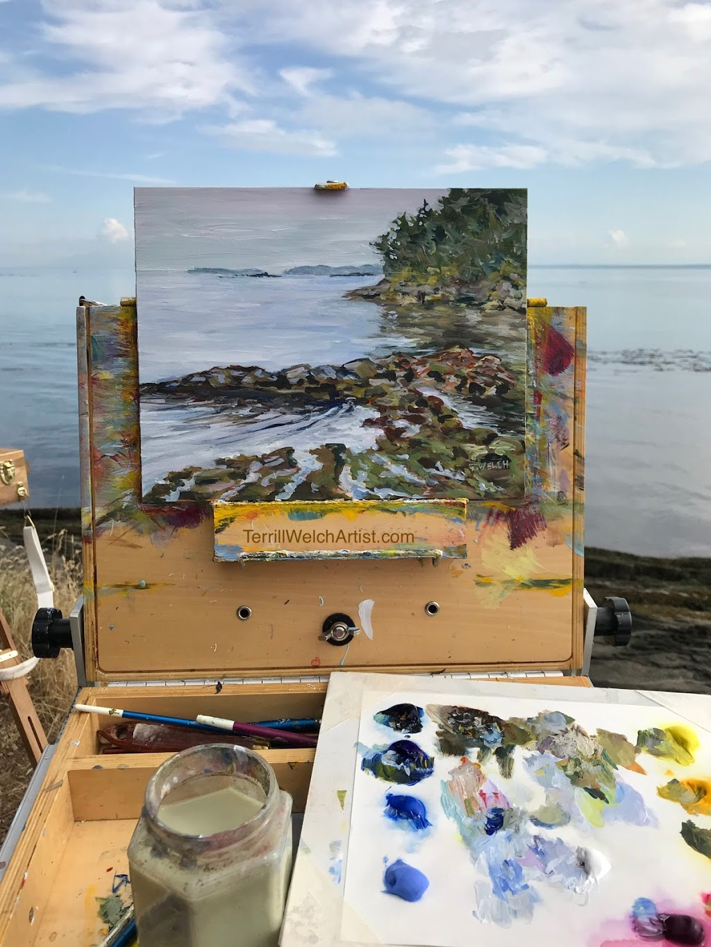 Terrill Welch Fine Arts | 428 Luff Rd, Mayne Island, BC V0N 2J2, Canada | Phone: (250) 744-4560