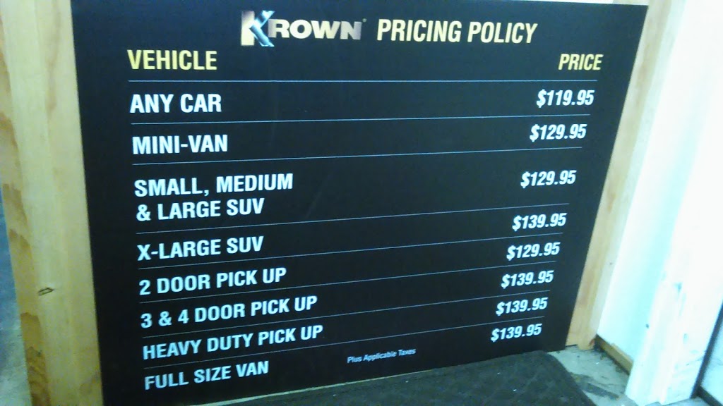 Krown Rust Control Lexington | 5294 Peck Rd, Croswell, MI 48422, USA | Phone: (810) 359-7880