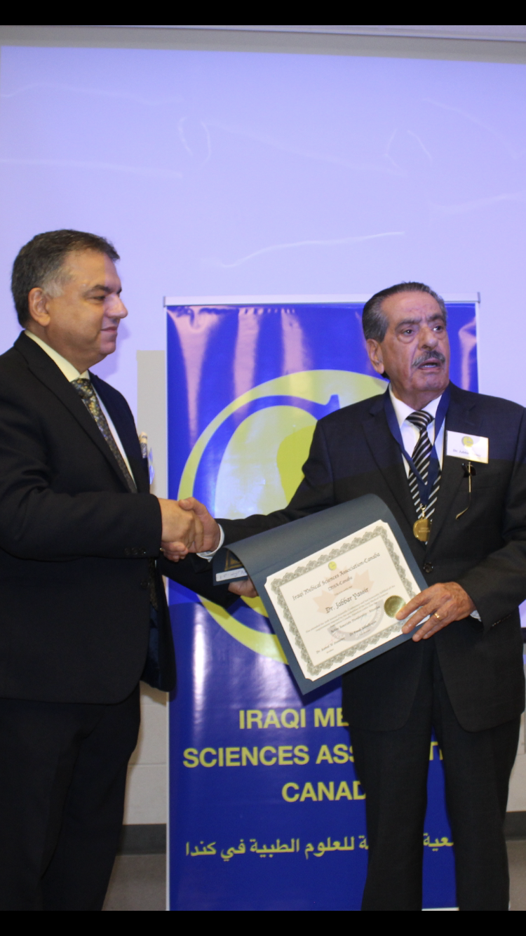 Iraqi Medical Sciences Association Canada | 170 Urbancrest Private, Ottawa, ON K2J 2S7, Canada | Phone: (613) 608-2982