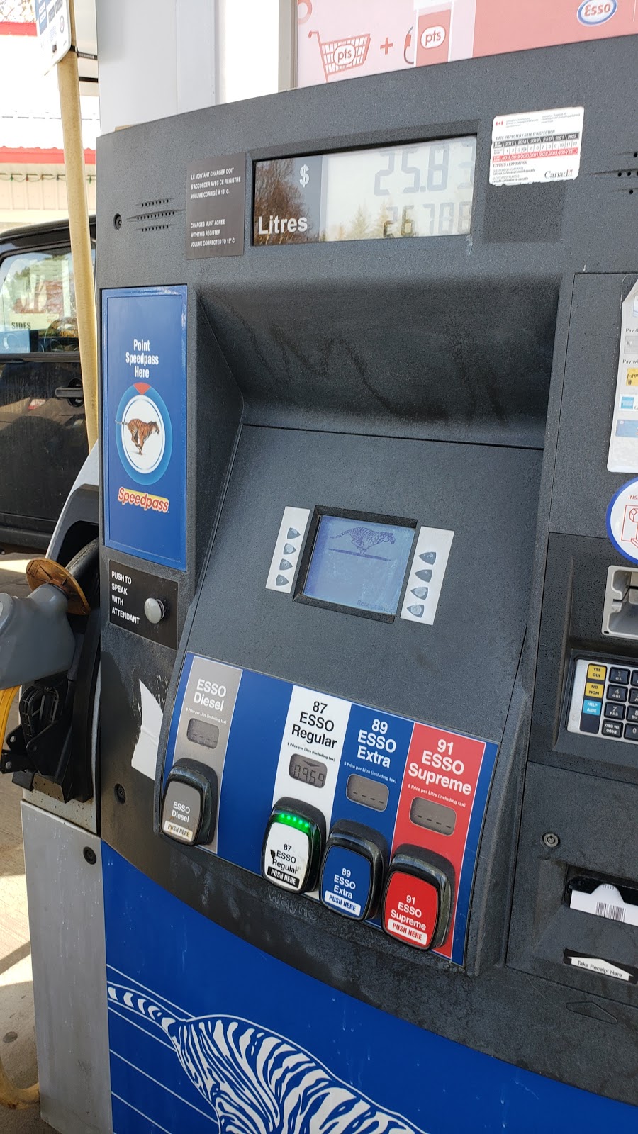Esso | 10843 County Rd 2, Grafton, ON K0K 2G0, Canada | Phone: (905) 349-3059