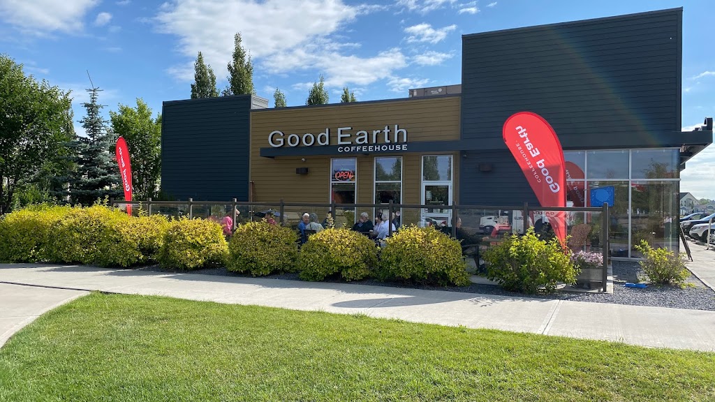 Good Earth Coffeehouse - Creekside Crossing Airdrie | 35 MacKenzie Way SW #1109, Airdrie, AB T4B 0V7, Canada | Phone: (403) 948-3100
