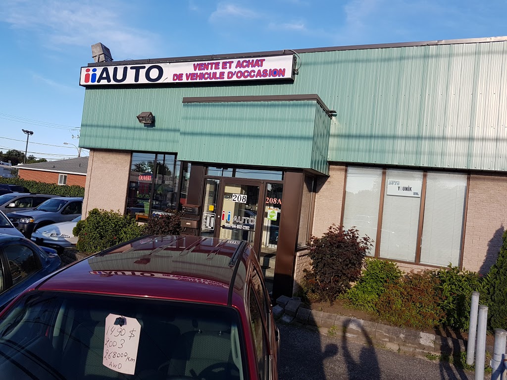 ii Auto | 208 Boulevard Saint-Jean-Baptiste, Châteauguay, QC J6K 3B7, Canada | Phone: (450) 692-2299