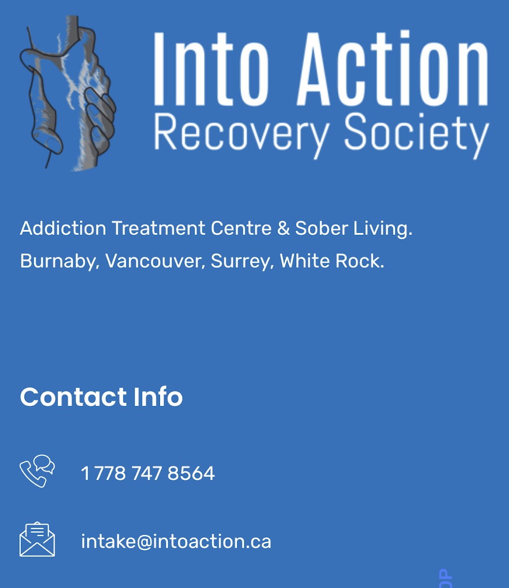 Into Action Recovery Society (Drug & Alcohol Treatment) | 9691 Alberta Rd #17, Richmond, BC V6Y 1T7, Canada | Phone: (778) 231-8565