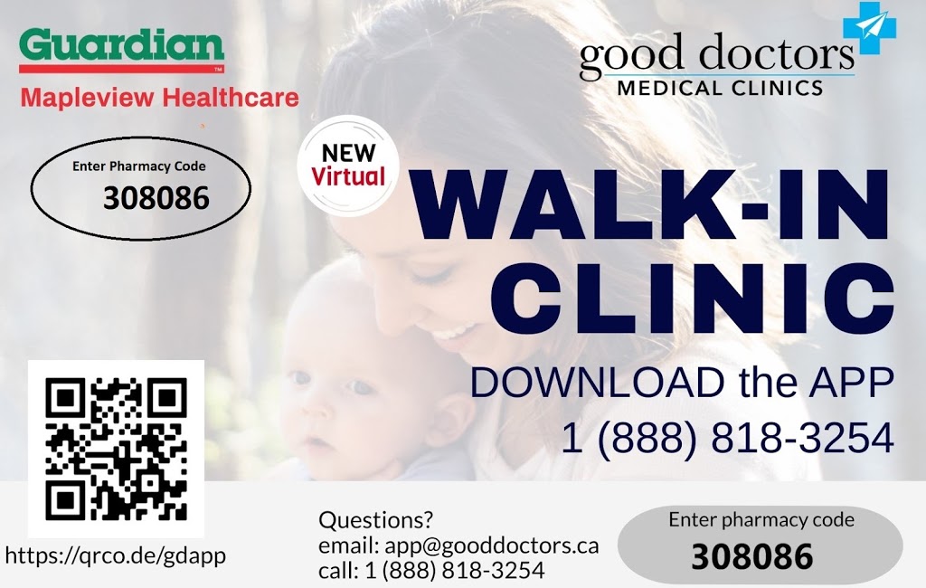 Mapleview West Virtual Walk-In Clinic | 555 Mapleview Dr W #6, Barrie, ON L4N 8G5, Canada | Phone: (705) 503-5900