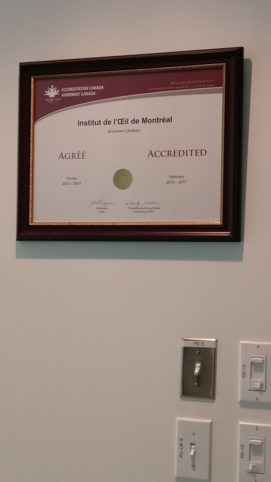 Institut de loeil de Montreal | 2300 Boulevard Marcel-Laurin, Saint-Laurent, QC H4R 1K3, Canada | Phone: (514) 745-4445