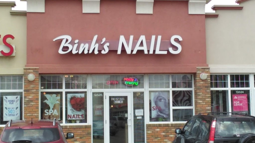 Binhs Nails | 13526 Victoria Trail NW, Edmonton, AB T5A 5C9, Canada | Phone: (780) 457-8583