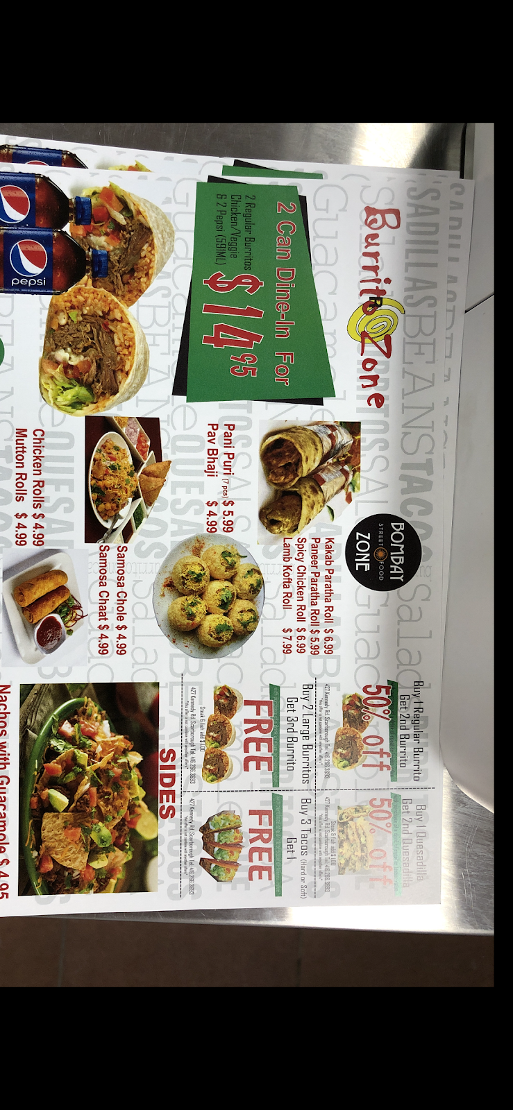 Bombay Zone | 427 Kennedy Rd, Scarborough, ON M1K 2A7, Canada | Phone: (416) 266-3693