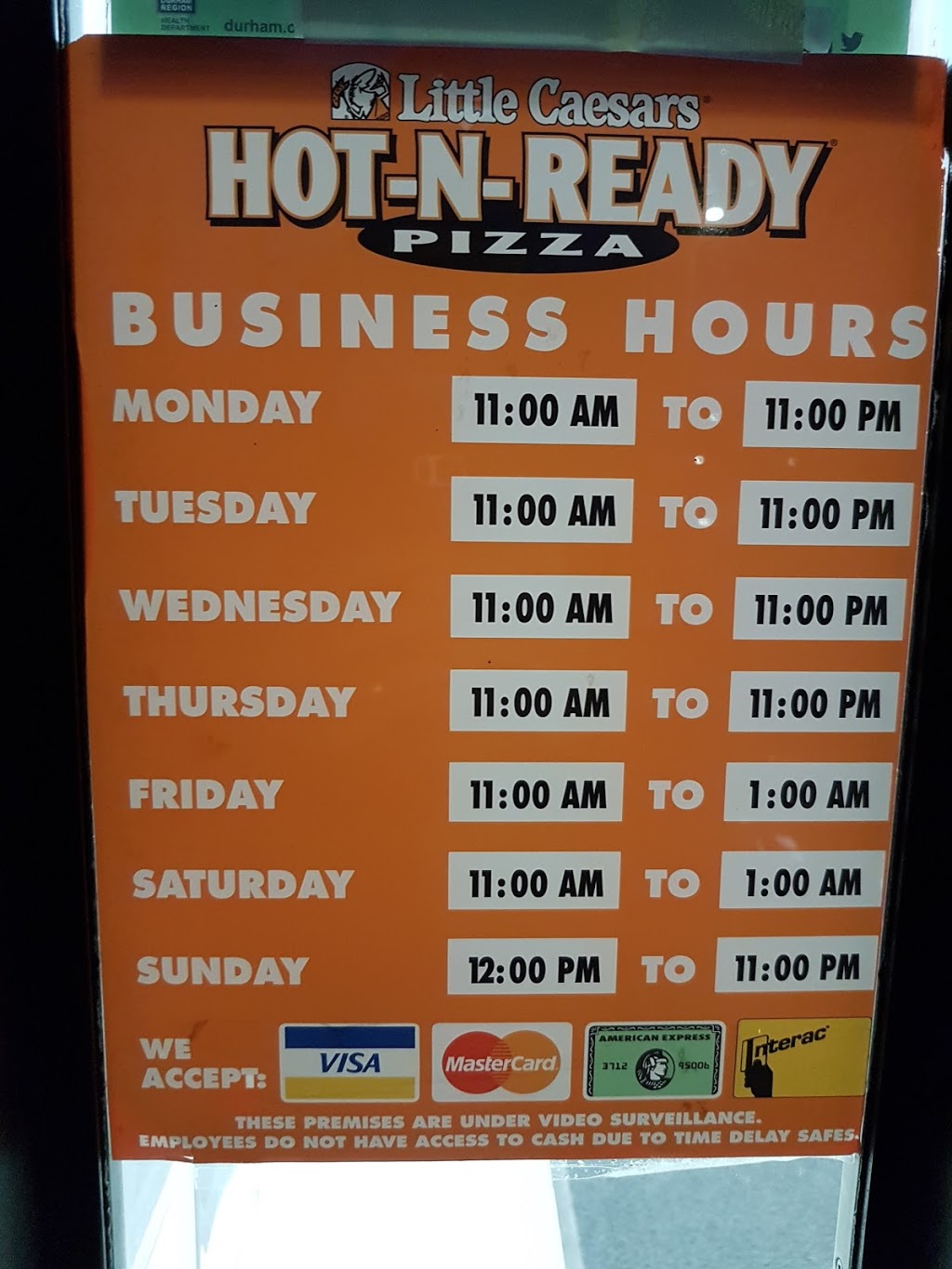 Little Caesars Pizza | 1128 Simcoe St N, Oshawa, ON L1G 4W9, Canada | Phone: (905) 576-4401