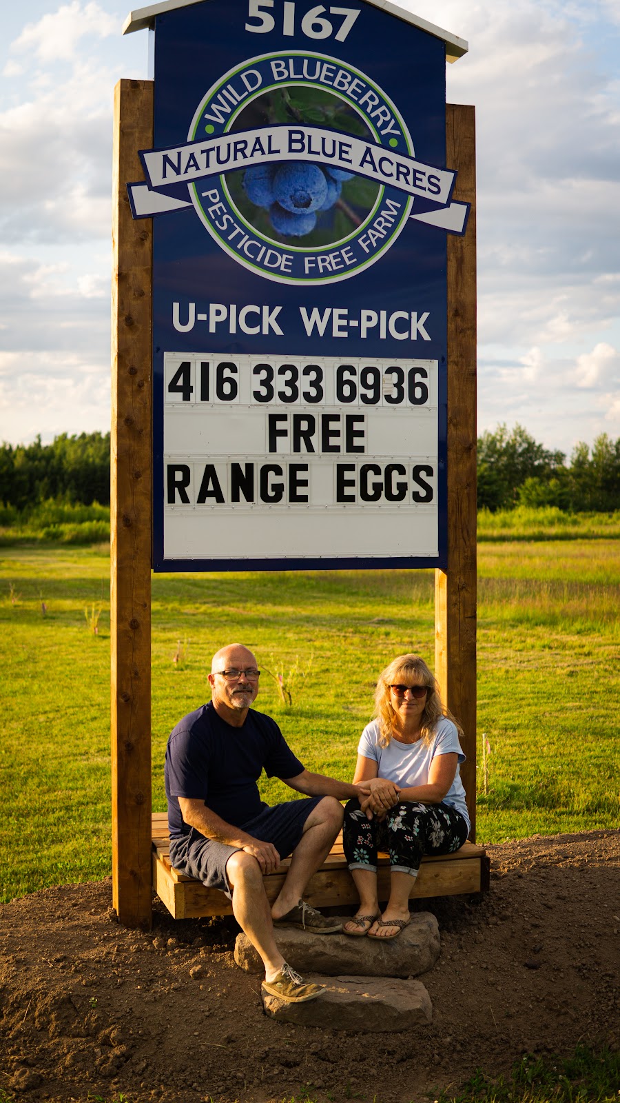 Natural Blue Acres | 5167 Route 495, Sainte-Marie-de-Kent, NB E4S 1Y9, Canada | Phone: (416) 333-6936