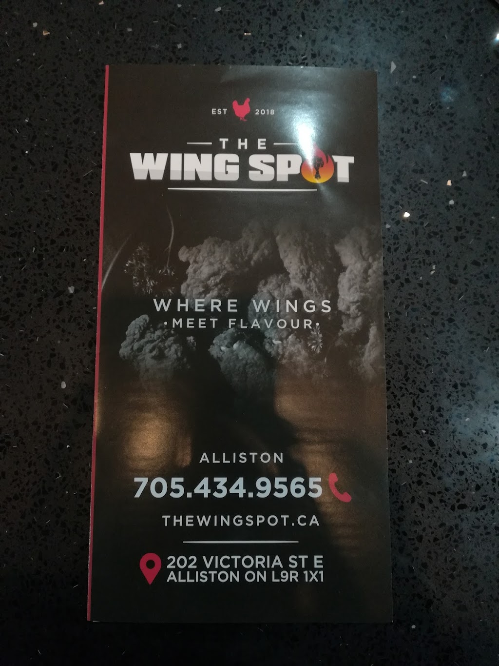 The Wing Spot - Alliston | 202 Victoria St E, Alliston, ON L9R 1X1, Canada | Phone: (705) 434-9565