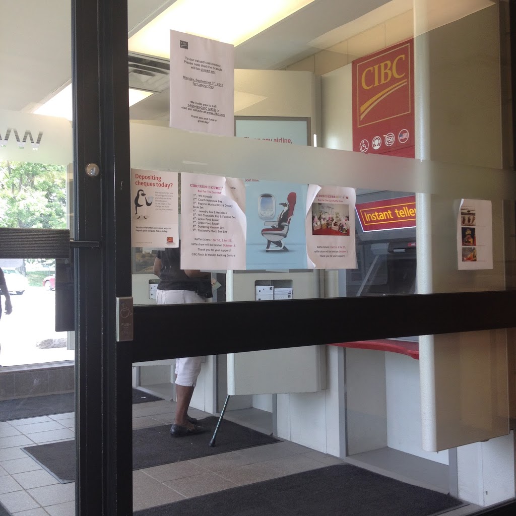 CIBC Branch with ATM | 3420 Finch Ave E, Scarborough, ON M1W 2R6, Canada | Phone: (416) 499-2382