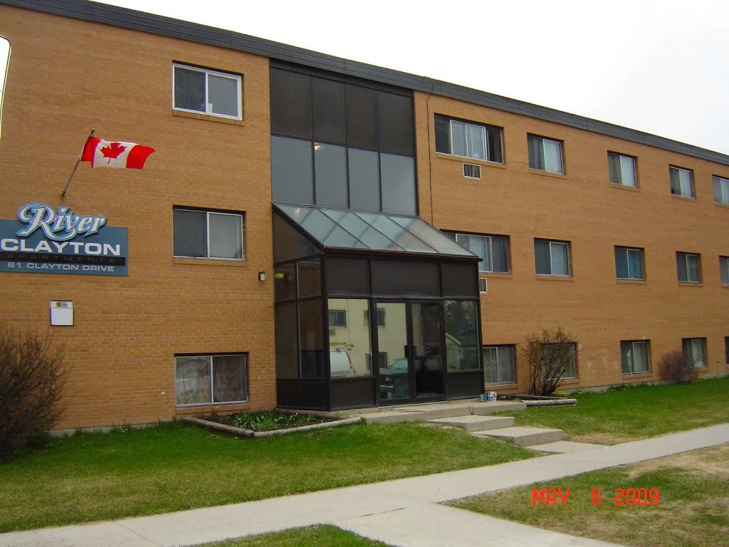 River Clayton Apartments | 61 Clayton Dr, Winnipeg, MB R2M 1G1, Canada | Phone: (204) 691-9704