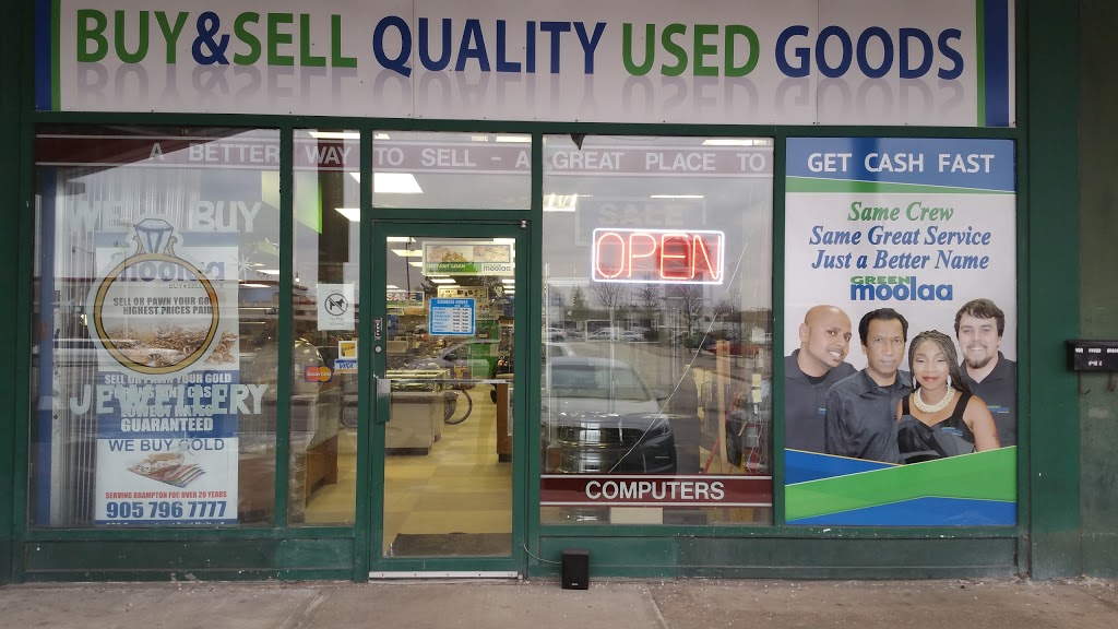Green Moolaa Buy Sell Pawn | 263 Queen St E #4, Brampton, ON L6W 4S6, Canada | Phone: (905) 796-7777