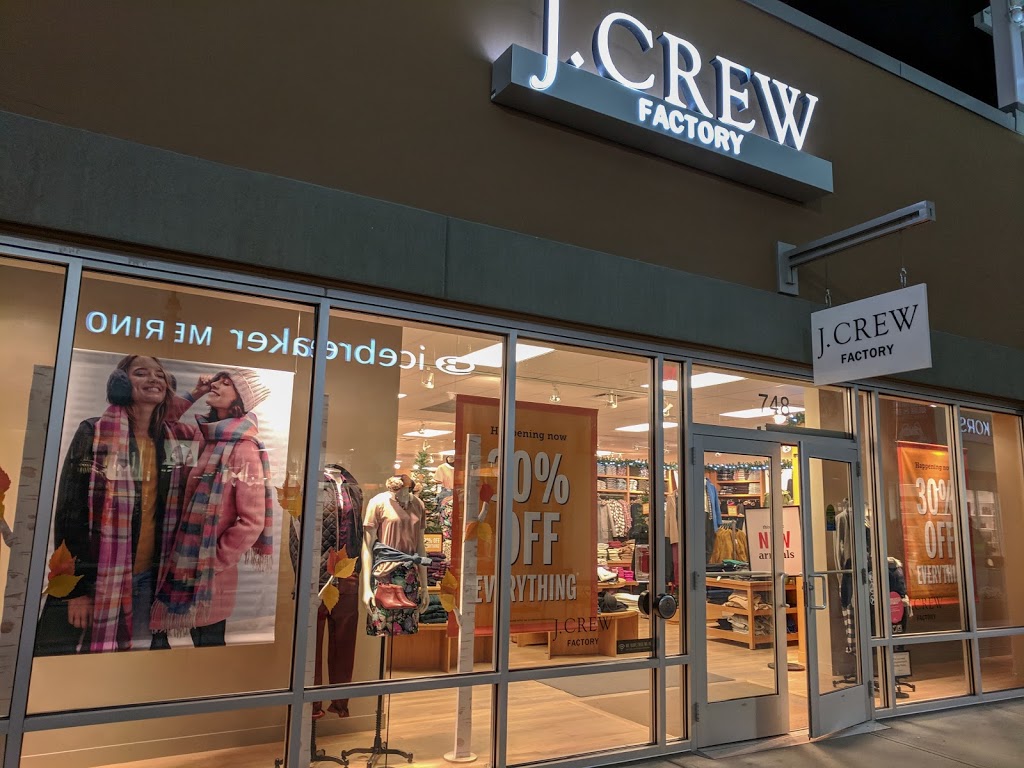 J.Crew Factory | 13850 Steeles Ave Suite 748, Halton Hills, ON L7G 0J1, Canada | Phone: (905) 636-8410