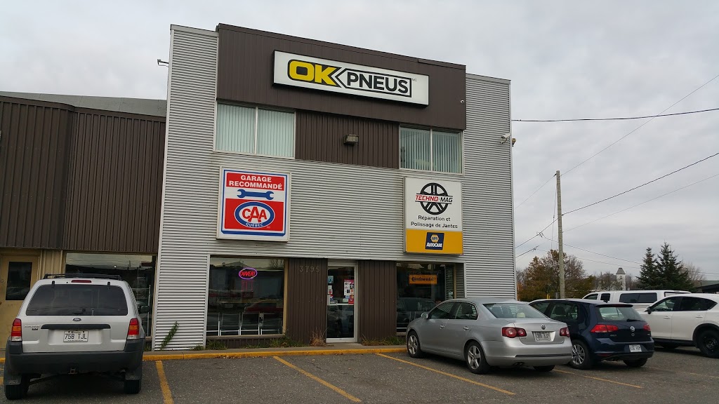 OK Pneus | 3795 Boulevard Guillaume-Couture, Lévis, QC G6W 1H9, Canada | Phone: (418) 833-9203