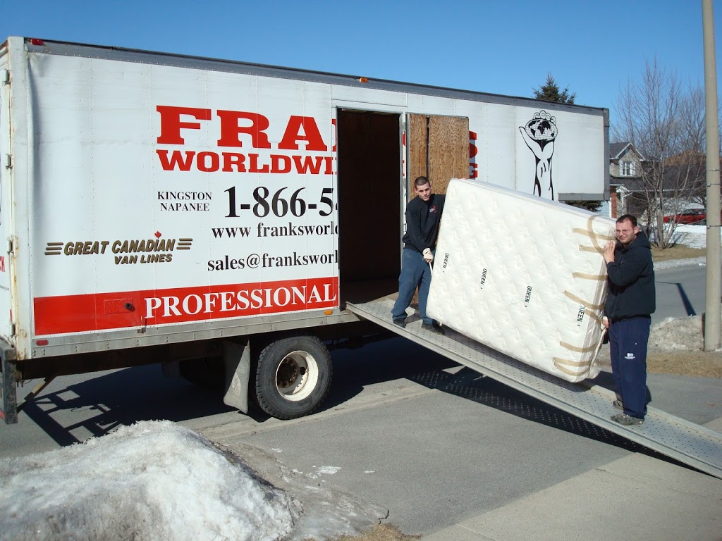 Franks Worldwide Moving | 60 Rigney St, Kingston, ON K7K 6Z3, Canada | Phone: (613) 546-1828