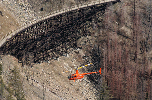 Okanagan Mountain Helicopters | 5655 Airport Way, Kelowna, BC V1V 1S1, Canada | Phone: (250) 491-9359