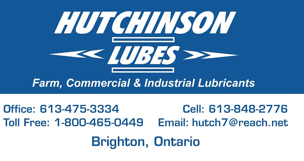 Hutchinson Lubes | Brighton, ON K0K 1H0, Canada | Phone: (613) 475-3334