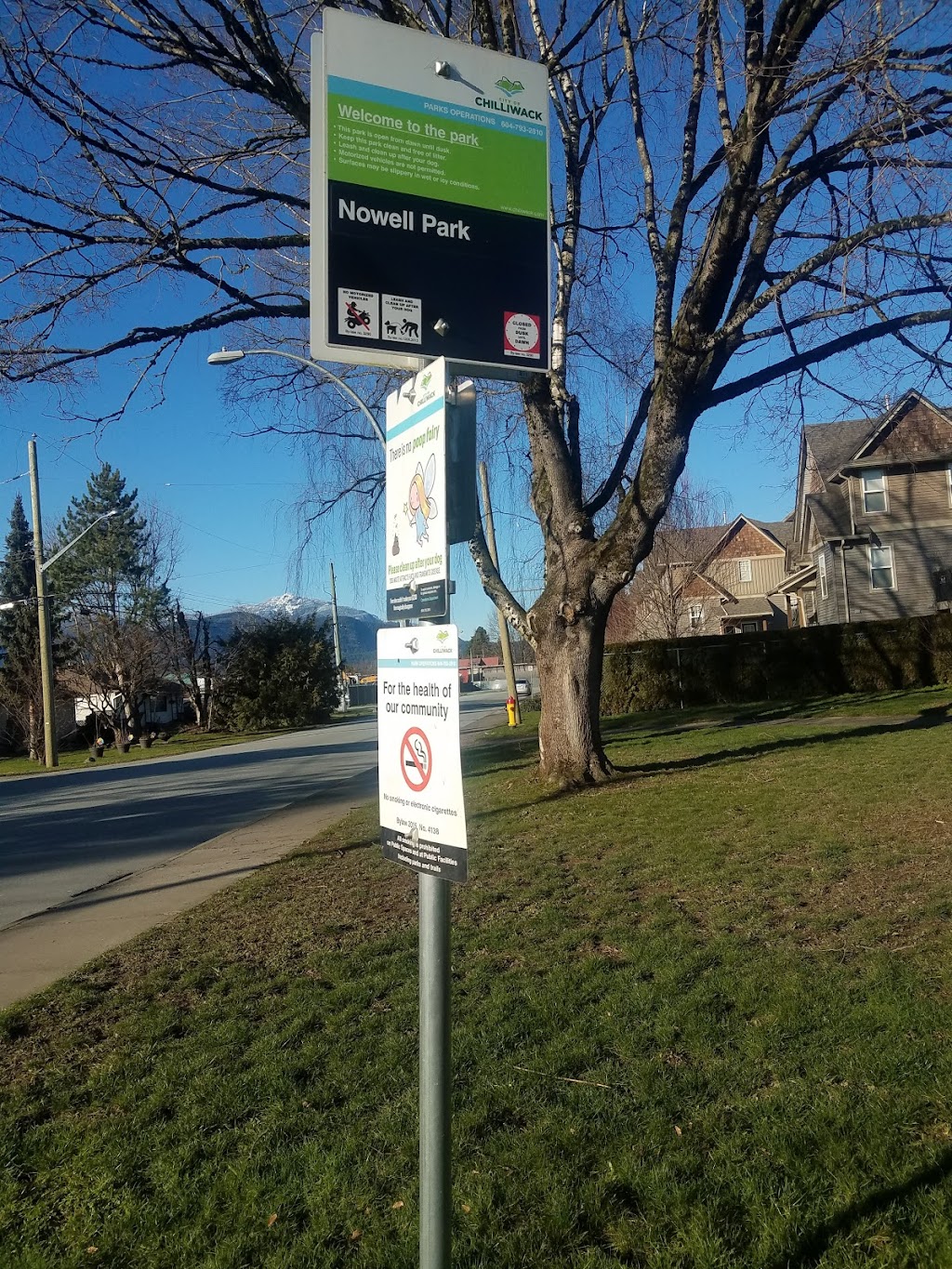 Nowell Park | 8850 Nowell St, Chilliwack, BC V2P 0A6, Canada | Phone: (604) 793-2904