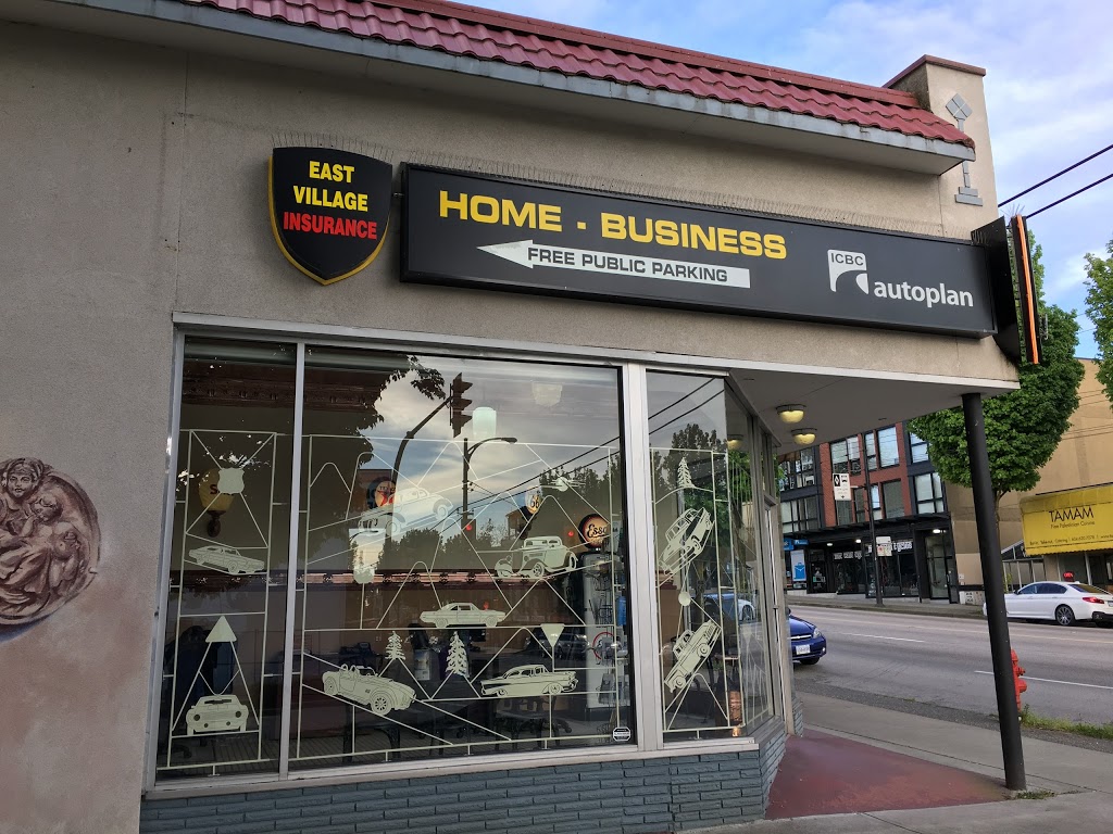 East Village Insurance | 2588 E Hastings St, Vancouver, BC V5K 1Z3, Canada | Phone: (604) 251-1157