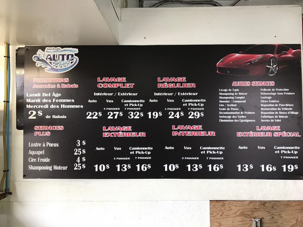 Sainte-Dorothée auto spa | 867 Rue Principale, Laval, QC H7X 1E7, Canada | Phone: (450) 314-4490
