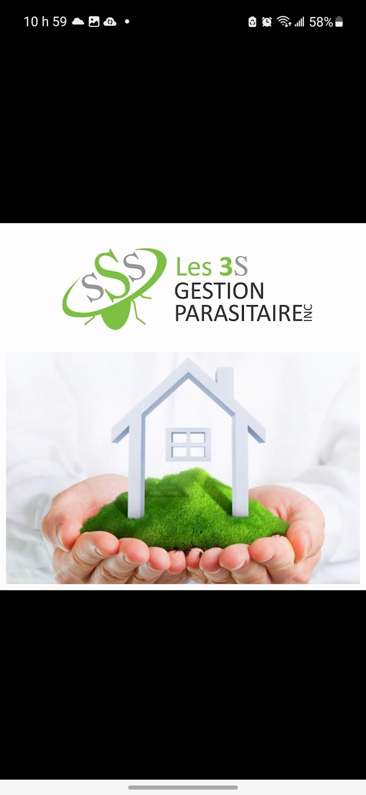 Les 3s gestion parasitaire inc. | 610 Rue Angus N, East Angus, QC J0B 1R0, Canada | Phone: (819) 640-4331
