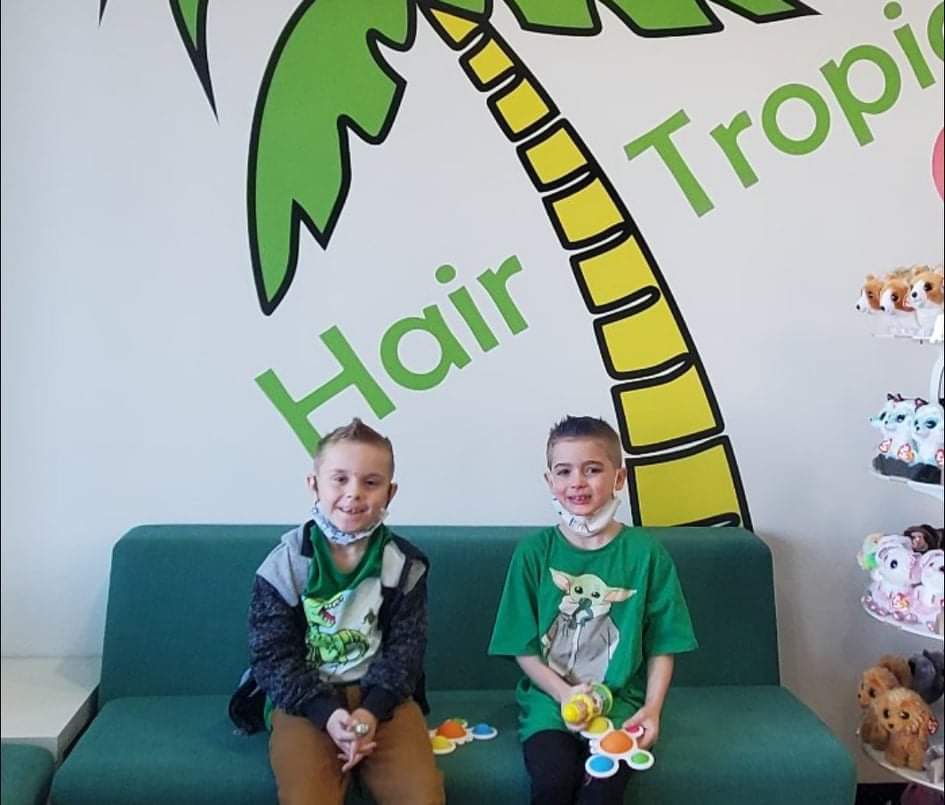 Hair Tropics - Cuts for Kids | 8338 18 St SE Unit 366, Southeast Calgary, AB T2C 4E4, Canada | Phone: (587) 351-5220