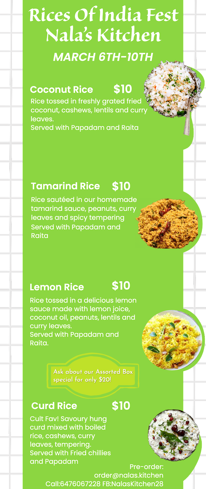 Nalas Kitchen | 28c Township Park Rd, Eganville, ON K0J 1T0, Canada | Phone: (647) 606-7228