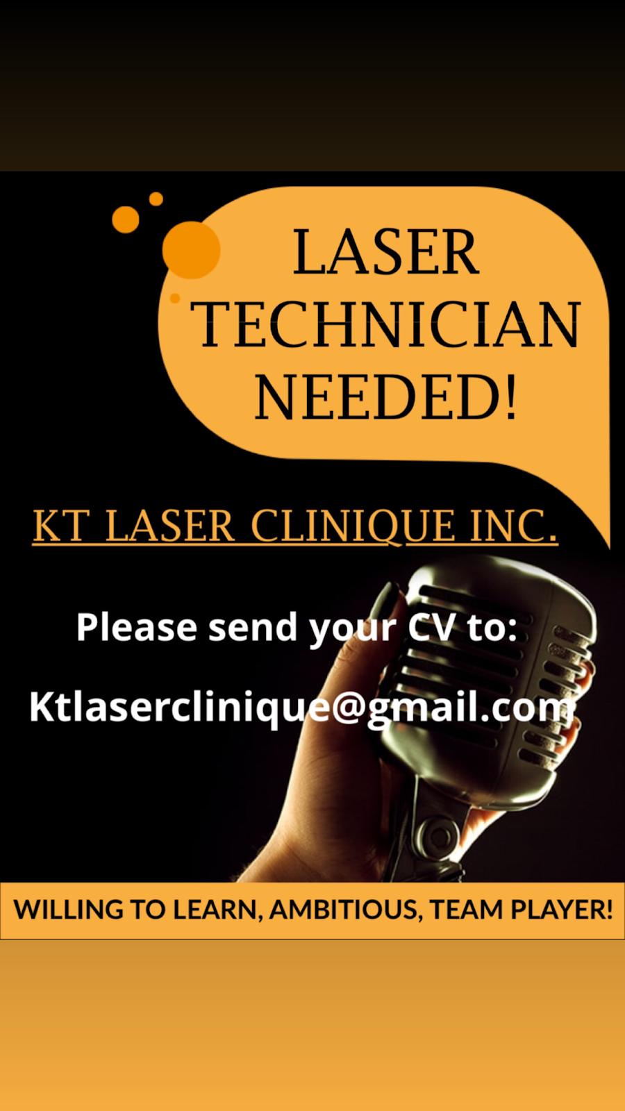 KT Laser Clinic | 100 Rue Saint-Patrick, Pincourt, QC J7V 6A6, Canada | Phone: (514) 621-6680