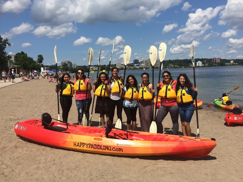 HAPPYPADDLING | store | Adventures, Lessons, & Waterfront Rentals on Centennial Beach in Barrie, Ontario right beside the fountain Our hours are 11am 6pm EST, Barrie, ON L4N 7Y9, Canada | 7058815533 OR +1 705-881-5533