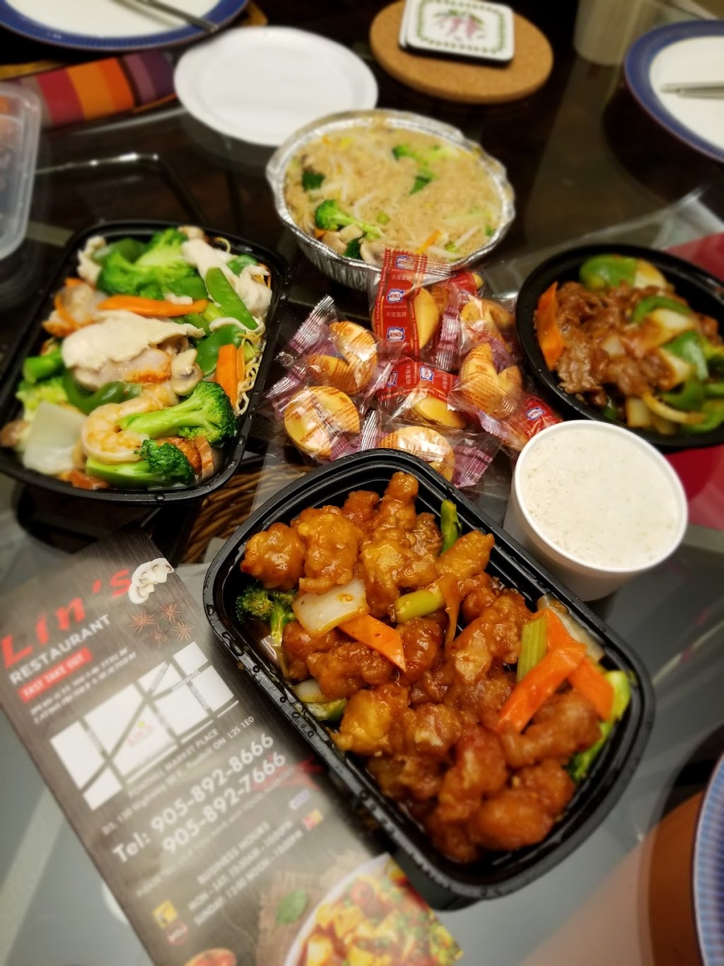 Lin’s Restaurant | 130 Hwy 20 E, Fonthill, ON L2S 1E0, Canada | Phone: (905) 892-8666