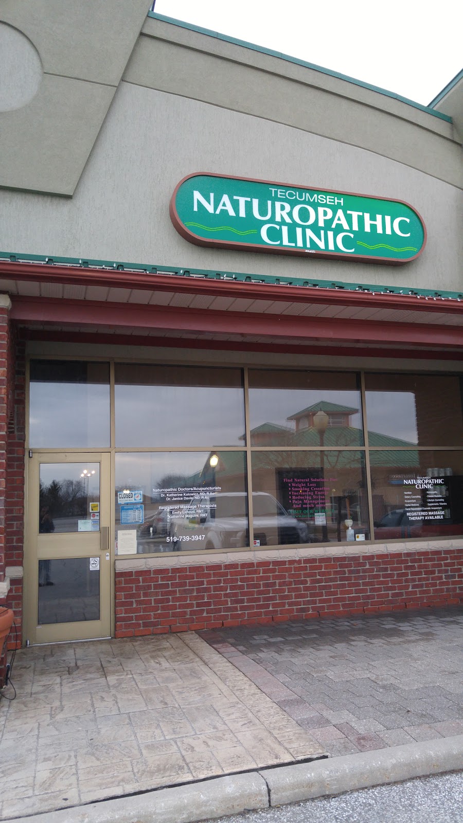 Tecumseh Naturopathic Clinic | 1614 Lesperance Rd, Windsor, ON N8N 1Y3, Canada | Phone: (519) 739-3947