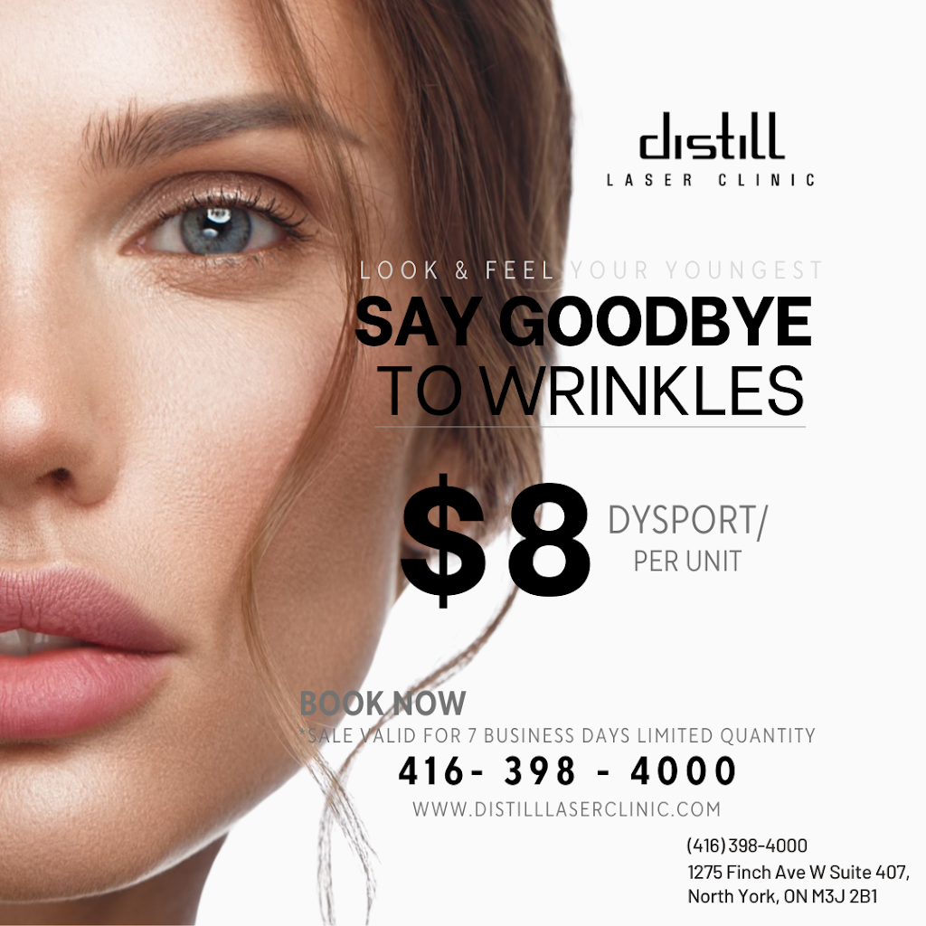 Distill Laser Clinic Oakville | 3075 Hospital Gate Suite 422, Oakville, ON L6M 1M1, Canada | Phone: (905) 827-8445