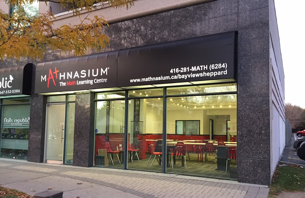 Mathnasium Bayview | 386 Sheppard Ave E #07, North York, ON M2N 3B7, Canada | Phone: (647) 557-1090