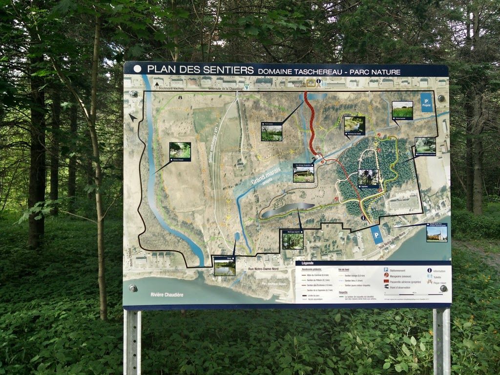 Domaine Taschereau-Parc Nature | Accès aux sentiers:, 750 Rue Notre Dame N, Sainte-Marie, QC G6E 2K9, Canada | Phone: (418) 386-1270