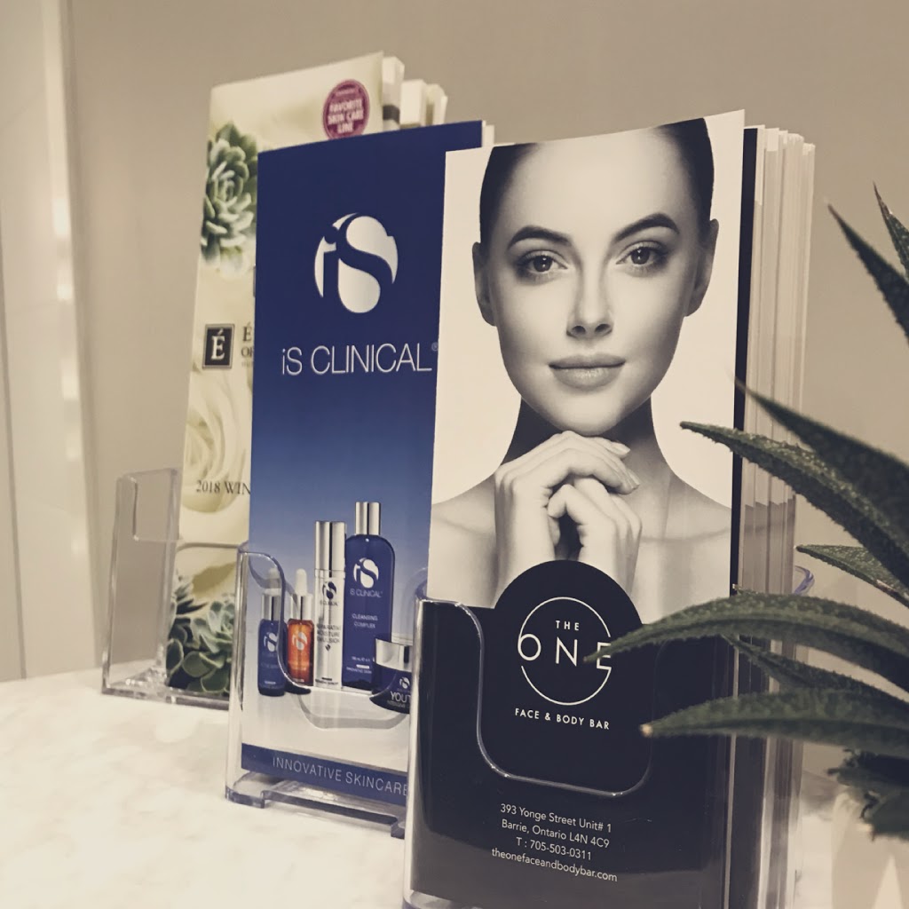 THE ONE face and body bar | 393 Yonge St #1, Barrie, ON L4N 4C9, Canada | Phone: (705) 503-0311