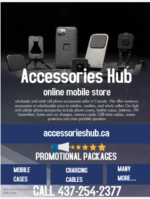 Accessories Hub | 7312 Frontier Ridge, Mississauga, ON L5N 7P7, Canada | Phone: (437) 254-2377