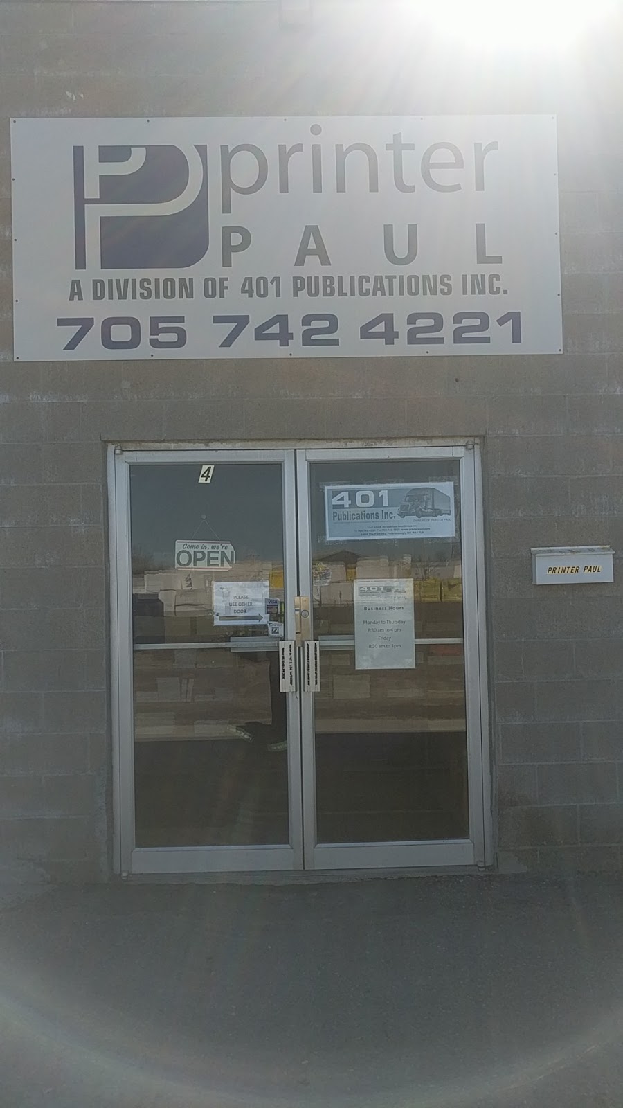 Printer Paul | Peterborough, ON K9J 7L9, Canada | Phone: (705) 742-4221