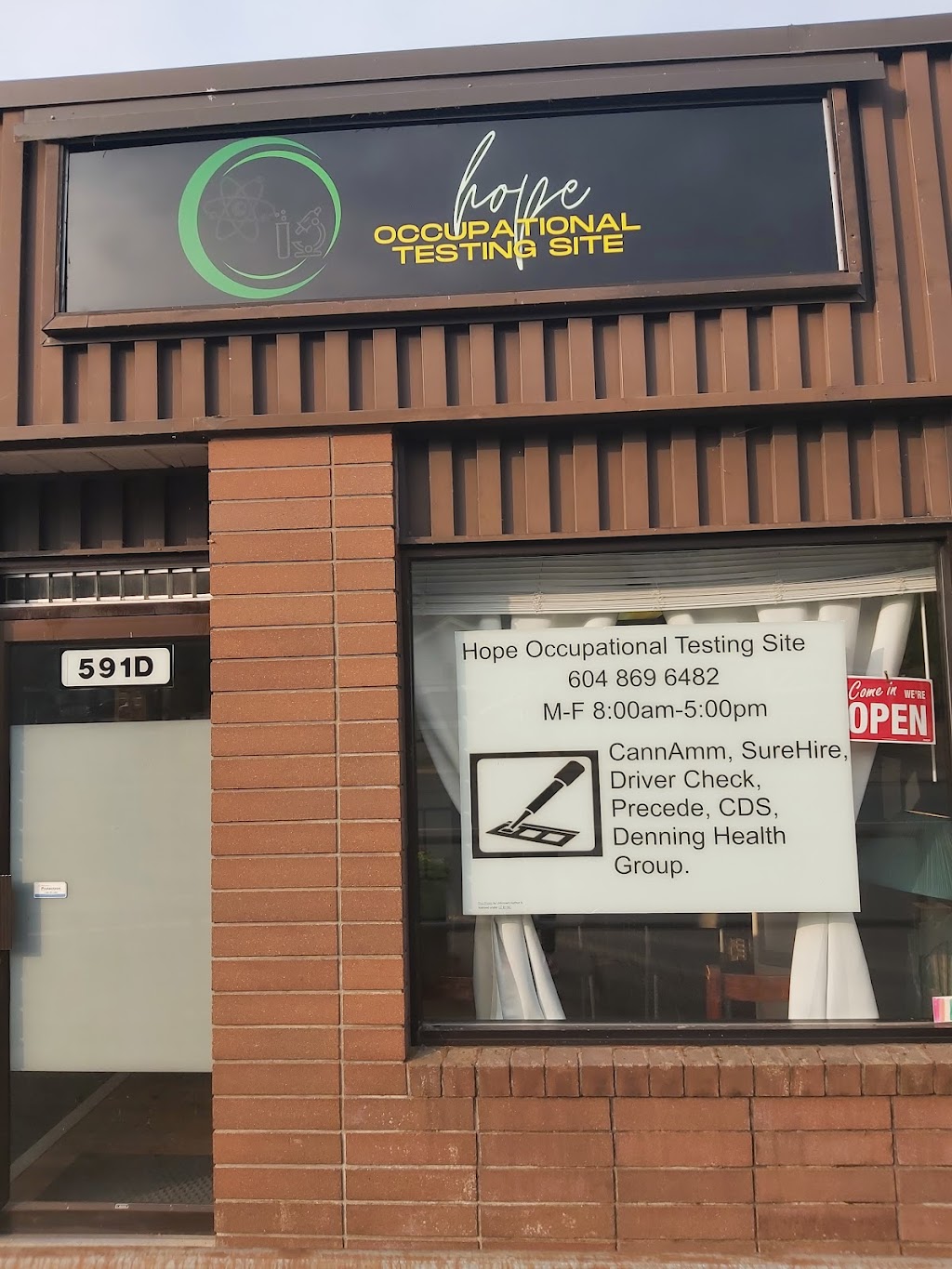 Hope Occupational Testing Site | 591d Wallace St, Hope, BC V0X 1L4, Canada | Phone: (604) 869-6482